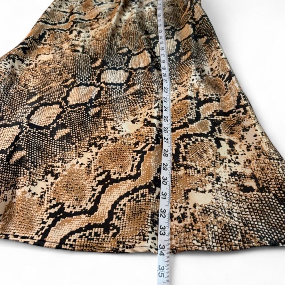 Altar'd State Women's Snakeskin Midi Skirt - Picture 4 of 5